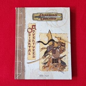 Dungeons & Dragons: Oriental Adventures (2001) WITH MAP Very Good Condition